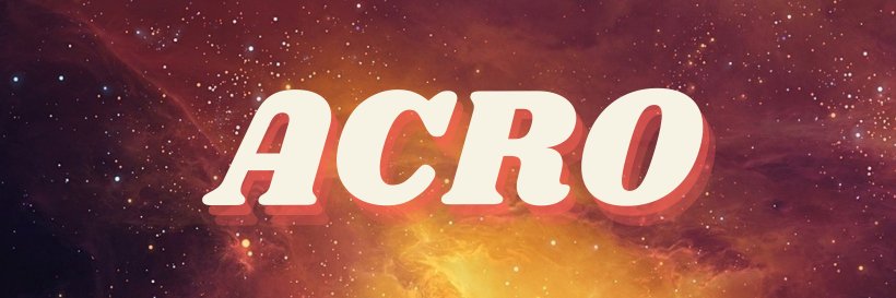 ✦Acro✦ banner