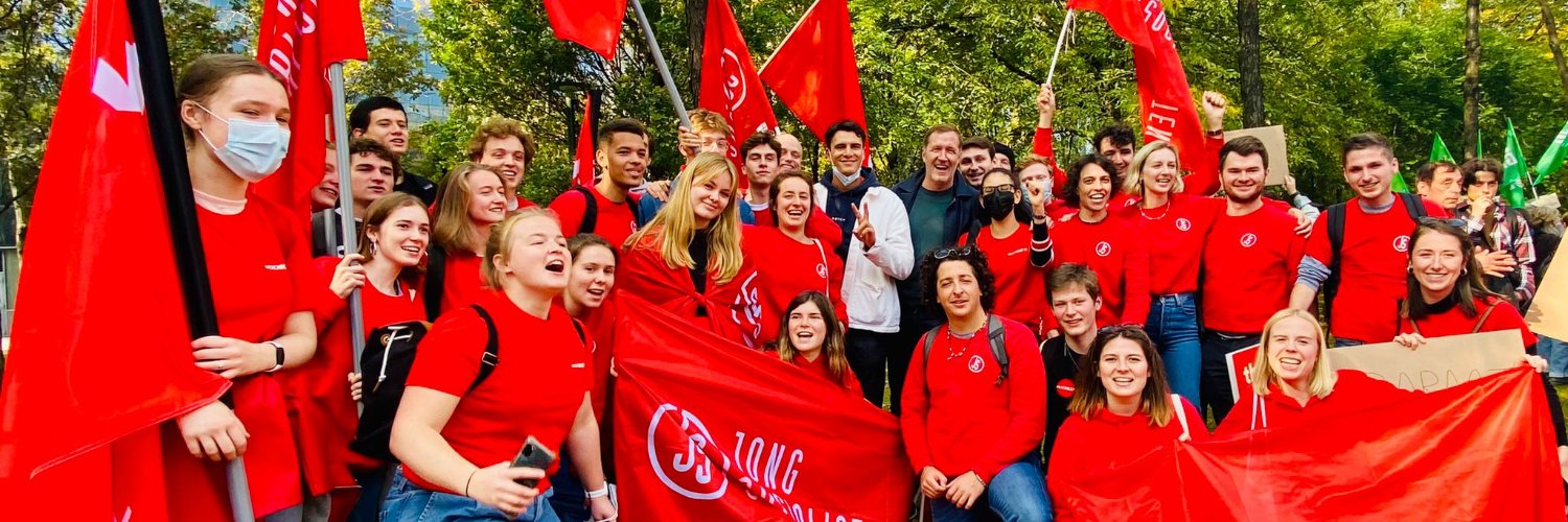 Jongsocialisten banner