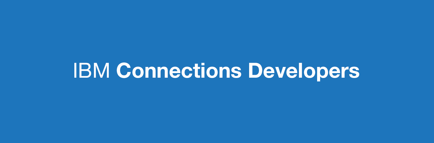 IBMCnxDev banner