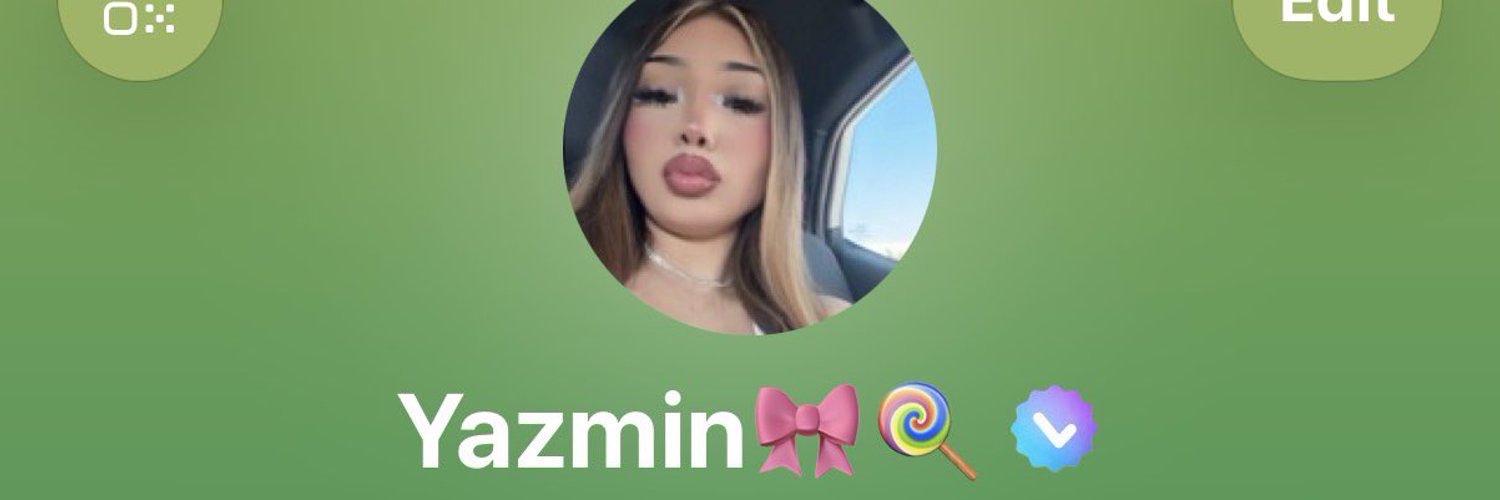 Yazmin9k's profile banner image
