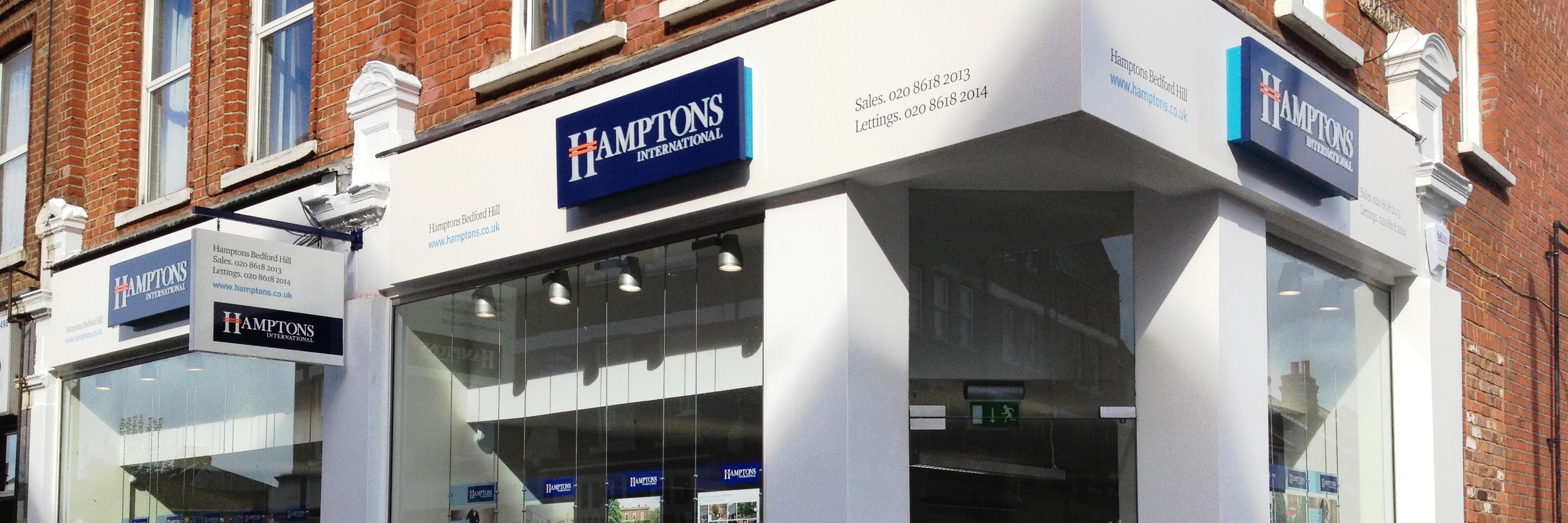 Hamptons Balham banner