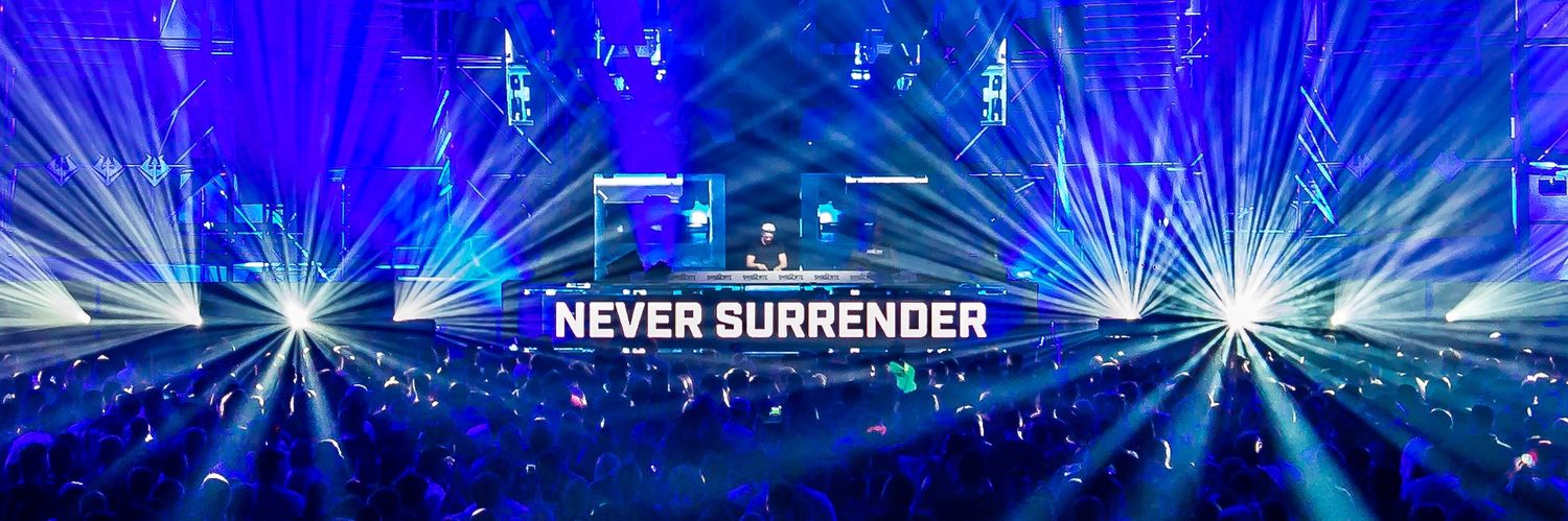 Never Surrender banner