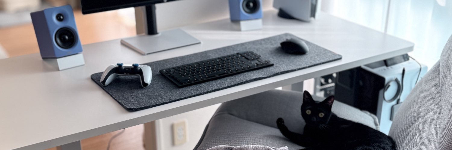 びえん/ガジェットPC｜desksetup banner