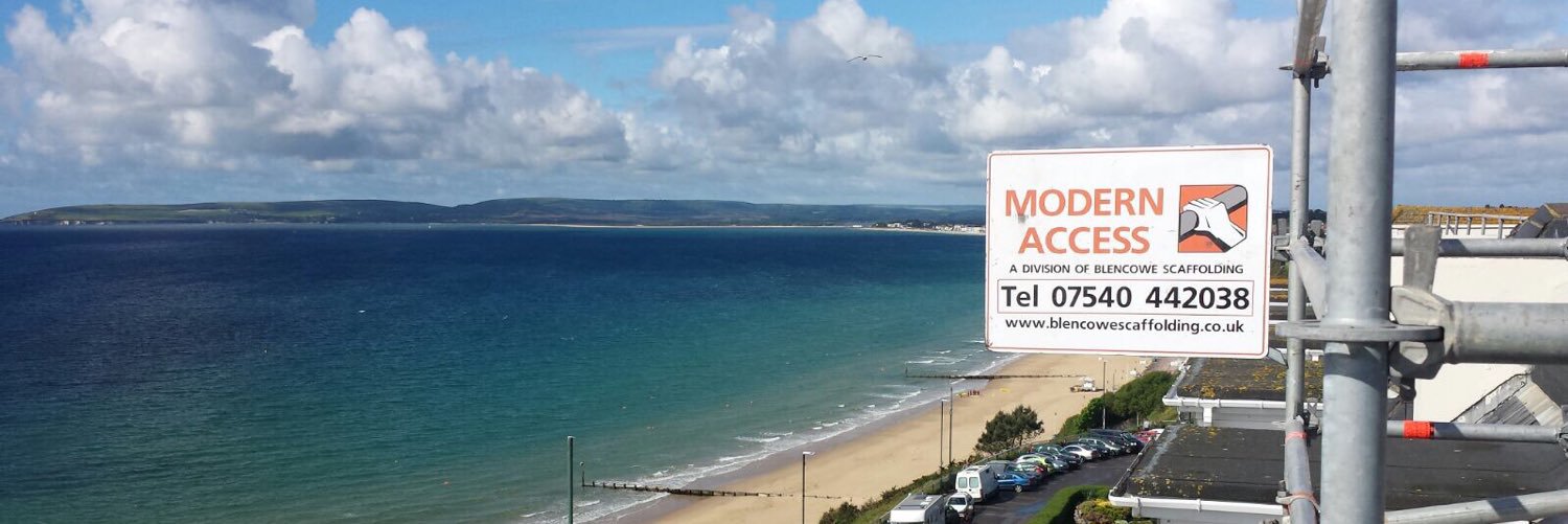 Blencowe Scaffolding banner