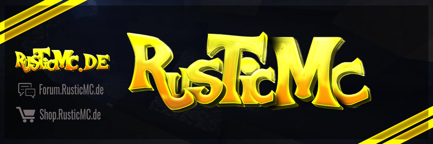 RusticMC banner
