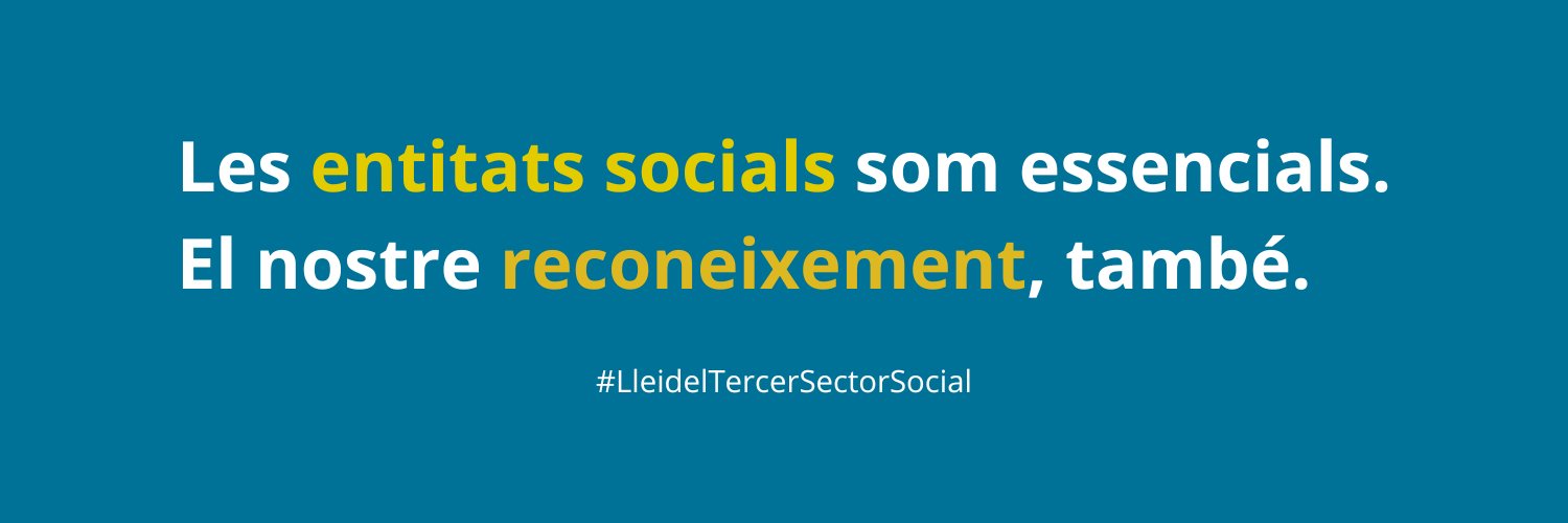 La Confederació Tercer Sector Social banner