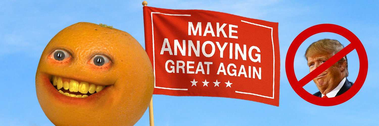Annoying Orange's banner