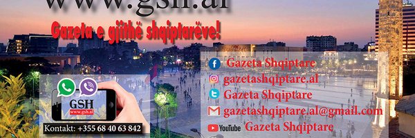 Gazeta Shqiptare Profile Banner