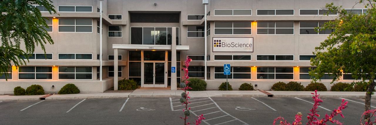 The BioScience Ctr banner