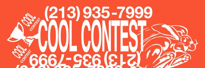 COOL CONTEST banner