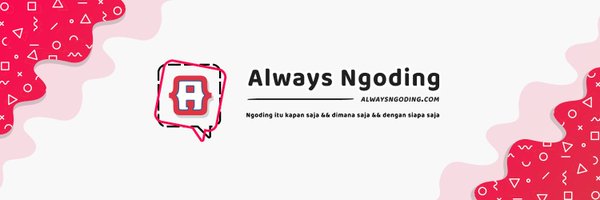 alwaysngoding Profile Banner
