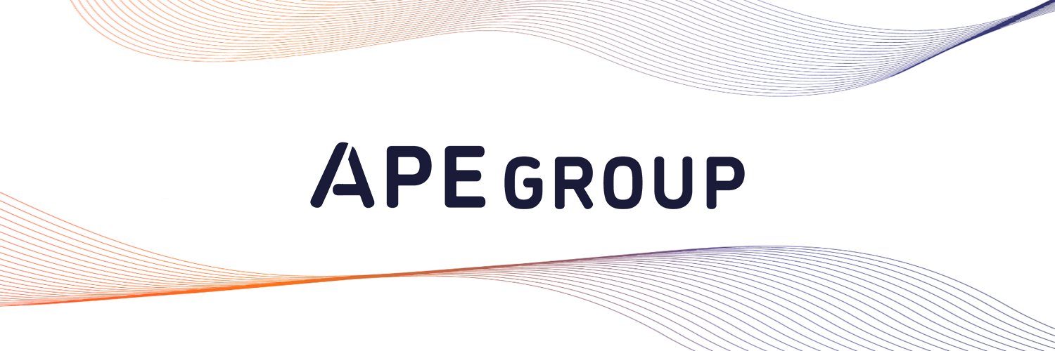 The APE Group banner