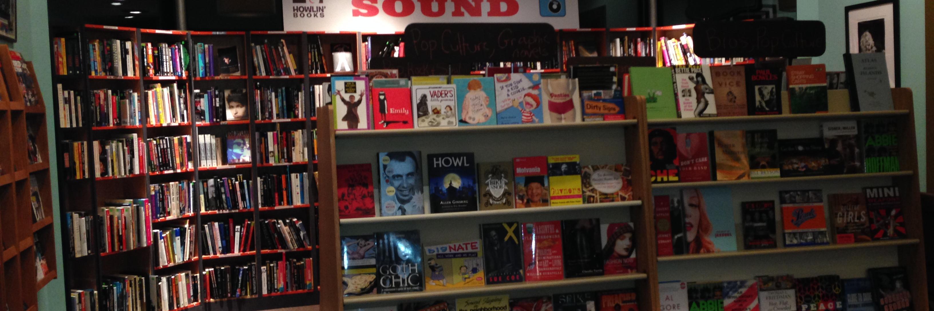 Howlin' Books banner