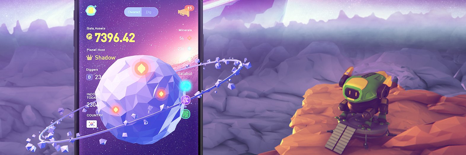 CryptoGalaxy.One banner