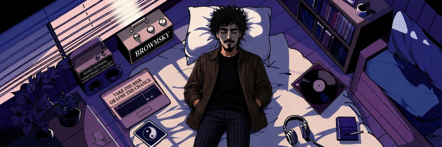itsbrowmsky's profile banner image