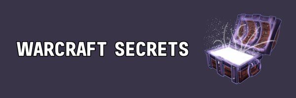 WarcraftSecrets Profile Banner