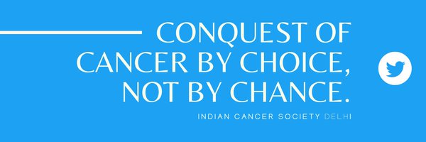 IndianCancerSoc Profile Banner