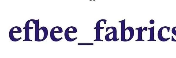 efbee_fabrics Profile Banner