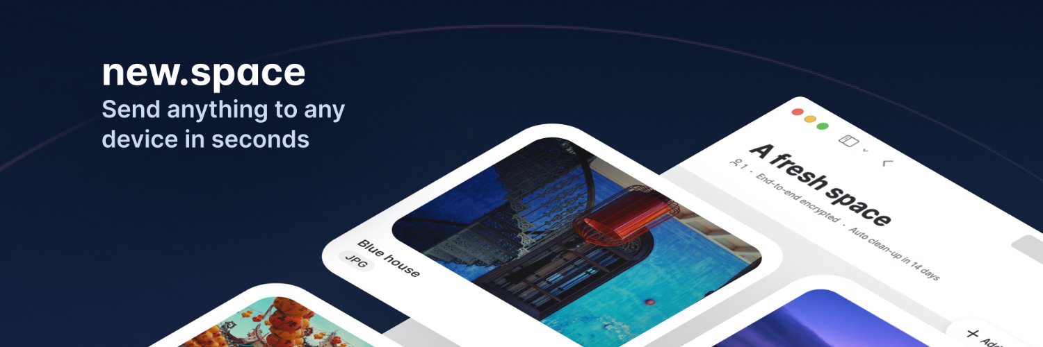 new•space by Shareup banner