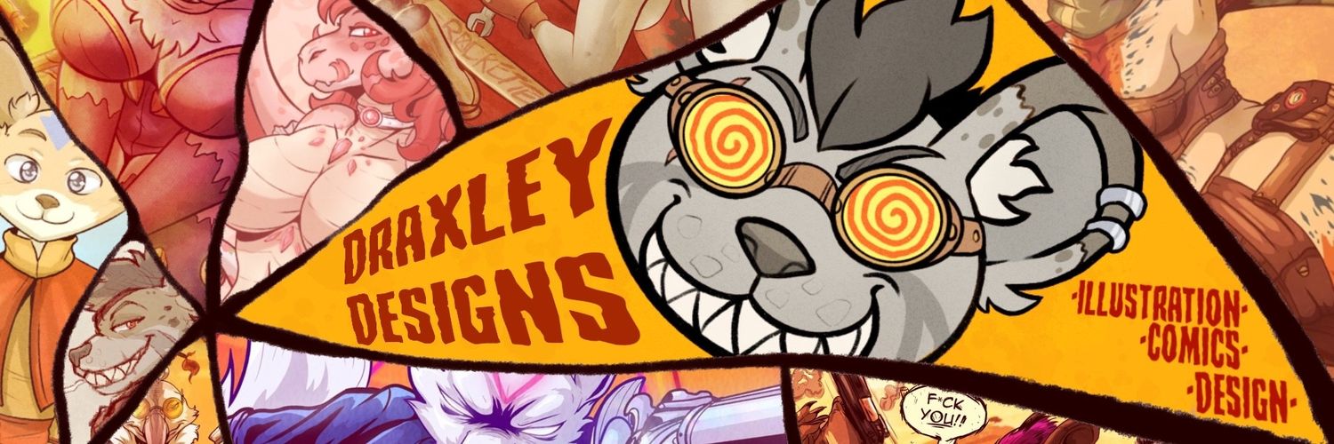 DRAXLEY COMMISSIONS CLOSED Profile Banner