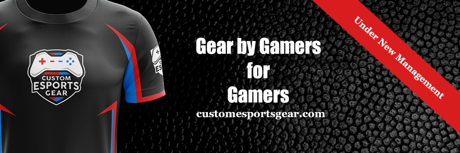 Custom Esports Gear Profile Banner