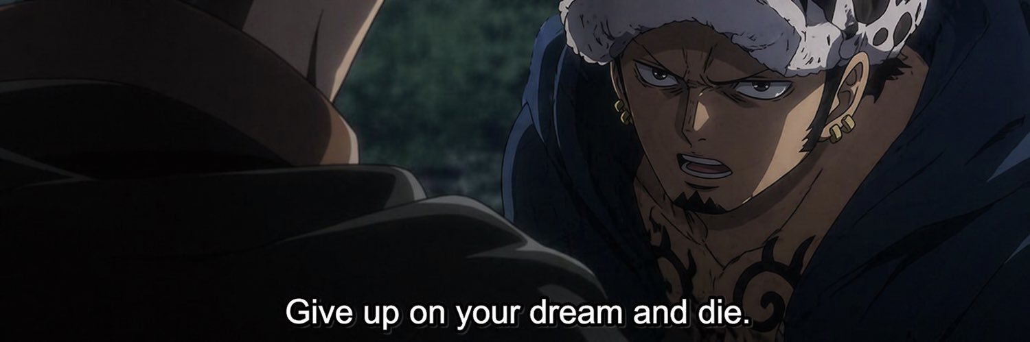 trafalgar D law banner