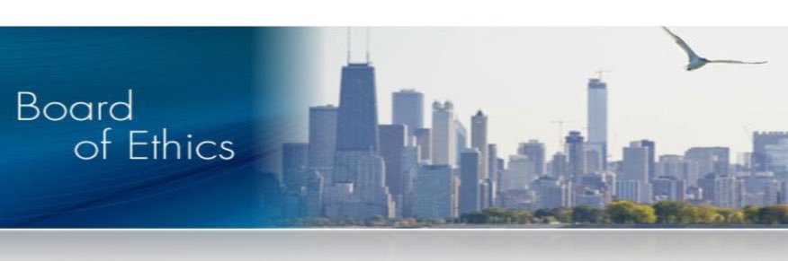 Chicago Board of Ethics banner