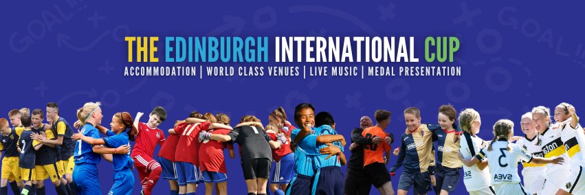 The Edinburgh International Cup banner