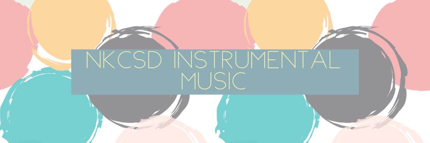 NKC Instrumental Music banner