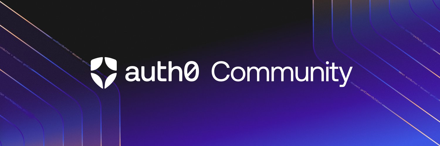Auth0 Community banner