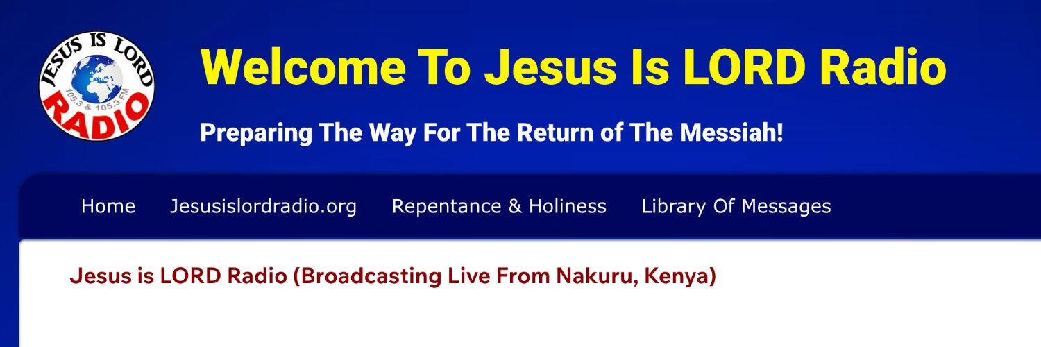 Jesus Is LORD Radio banner