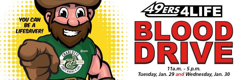 UNCC 49ers For Life banner