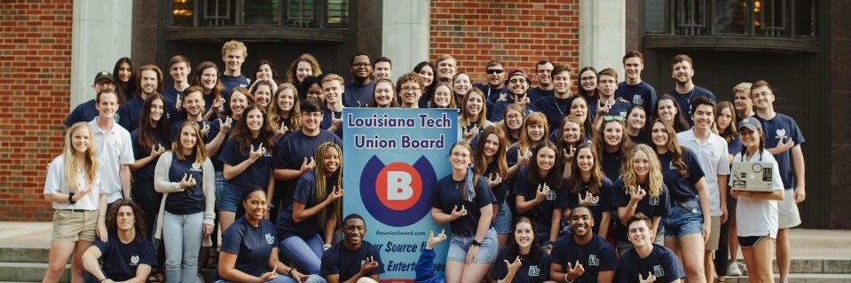 Louisiana Tech Union Board banner