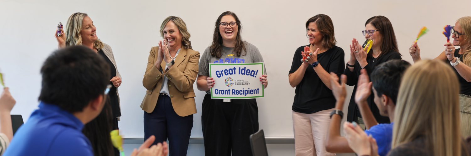 Carmel Education Foundation banner