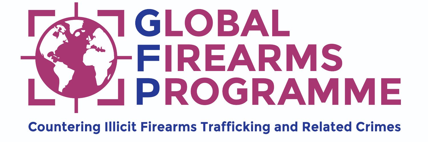 UN Global Firearms Programme's banner
