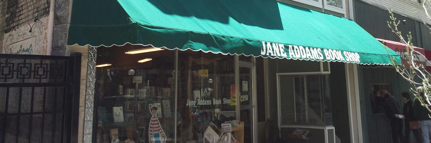 Jane Addams Bookshop banner