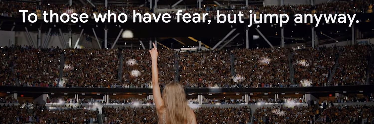 Rach has re-entered her Hunger Games era banner