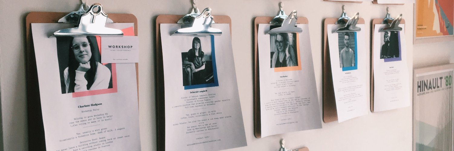 WORKSHOP: co-working for curious minds banner