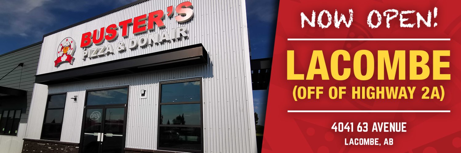 Buster's Pizza & Donair banner