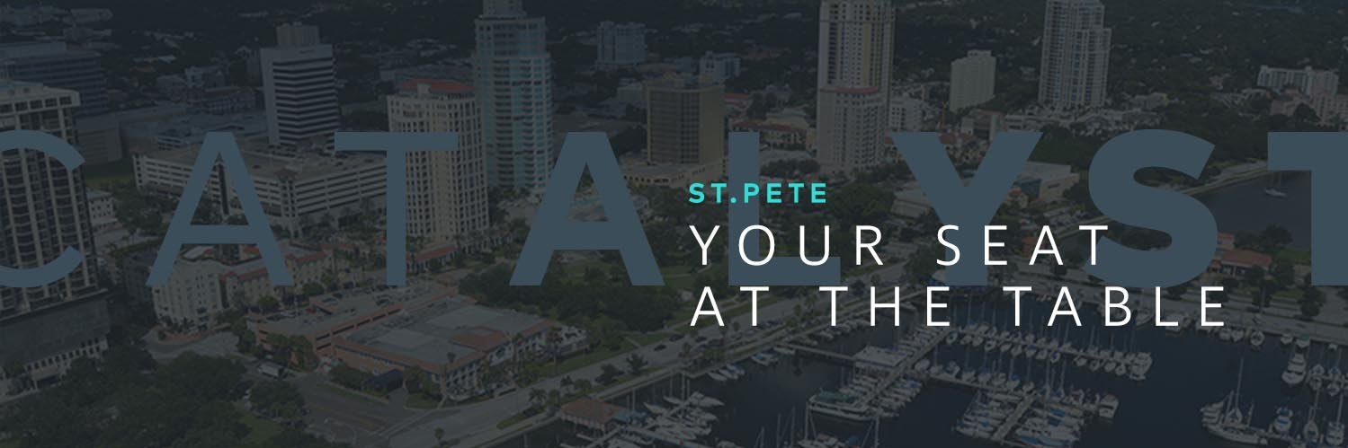St. Pete Catalyst's banner