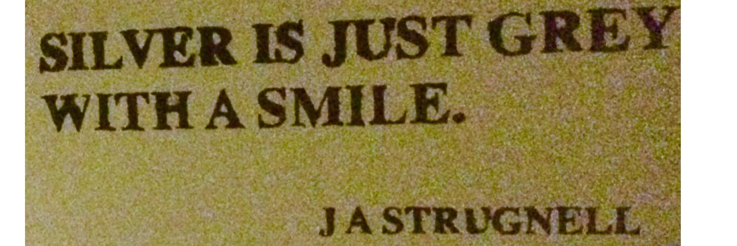 John Strugnell banner