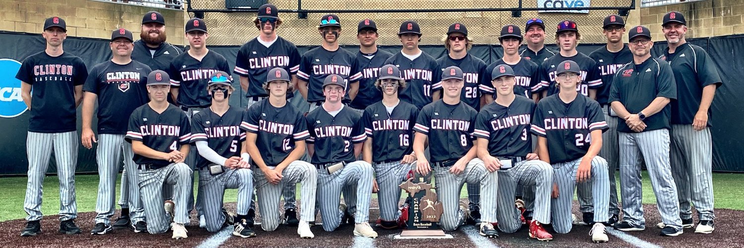 Clinton Varsity Baseball banner