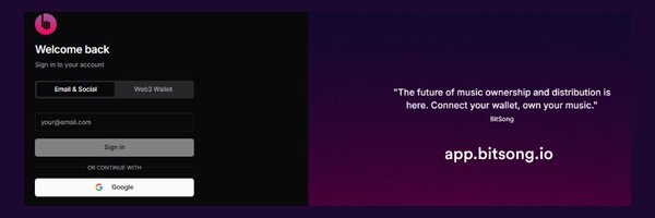 BitSongOfficial Profile Banner