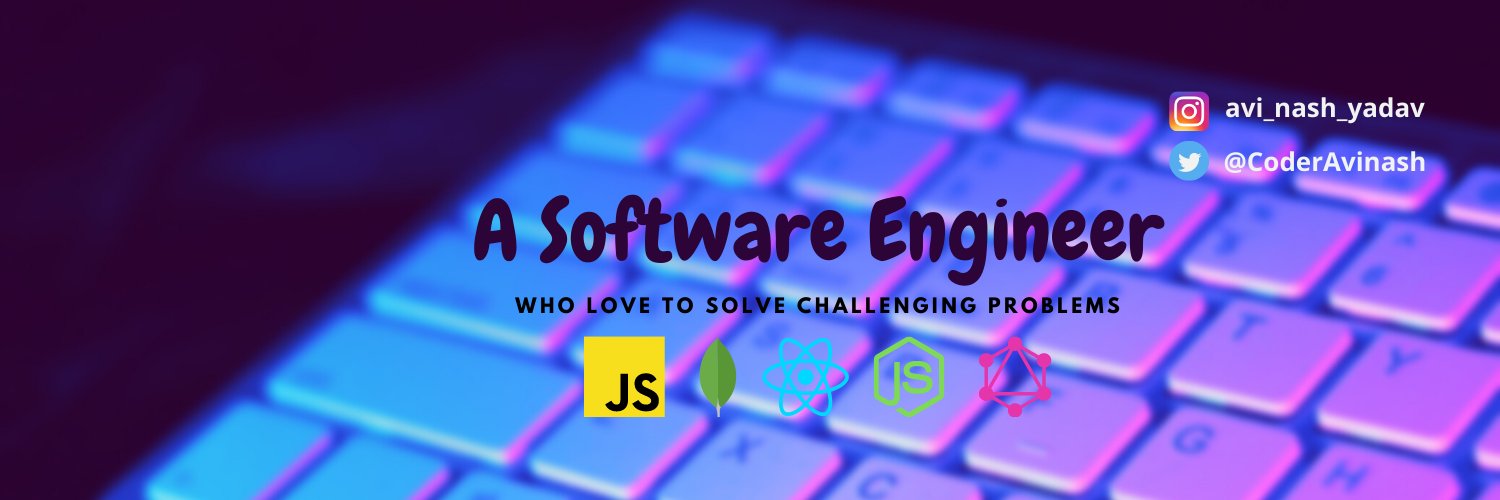 CoderAvinash's profile banner image