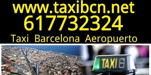 Taxis Barcelona Aeropuerto banner