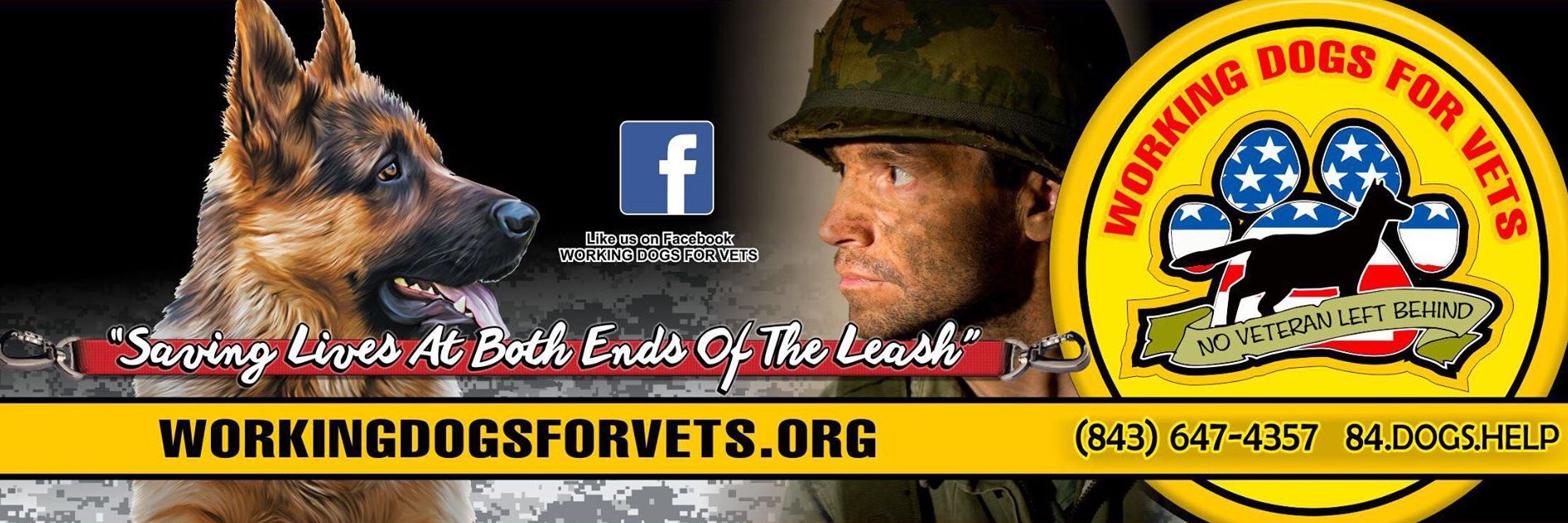 WorkingDogsForVets banner