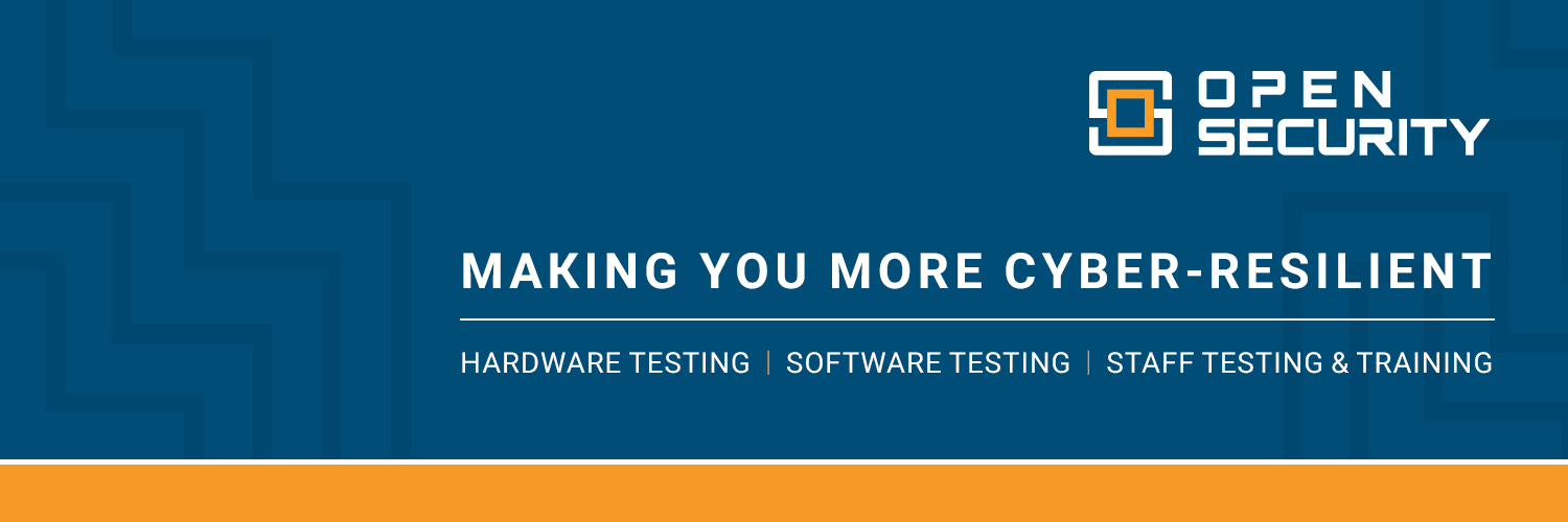 Open Security Inc banner