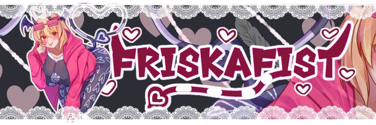 Friskafist 🕶️🌇 Incubus Femboy VTuber banner
