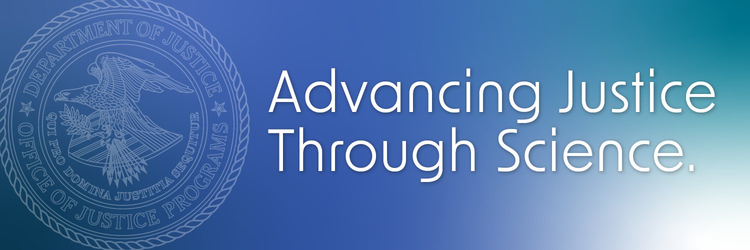 National Institute of Justice banner