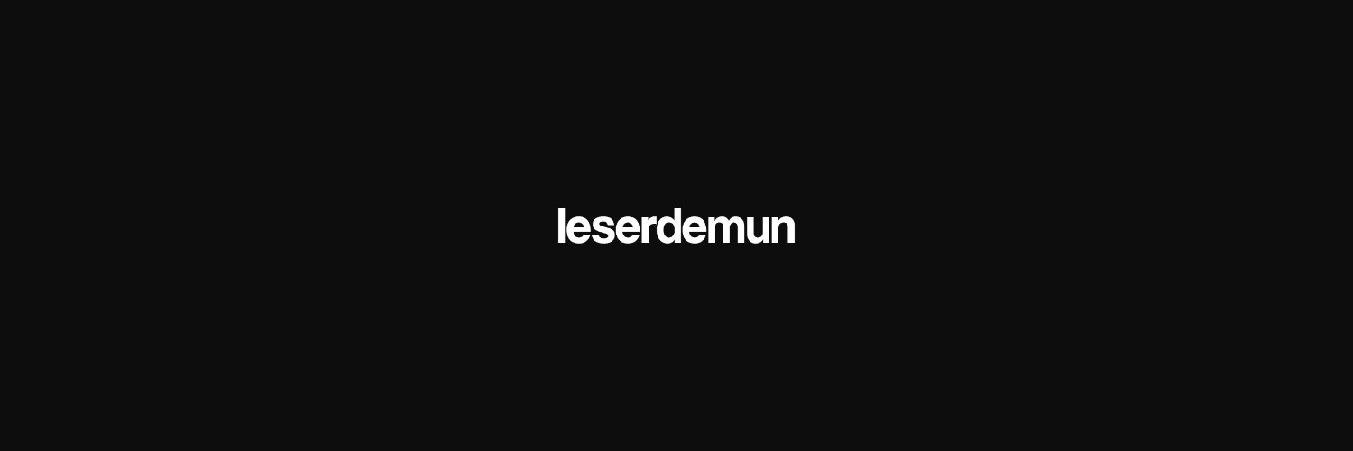 leserdemun's profile banner image